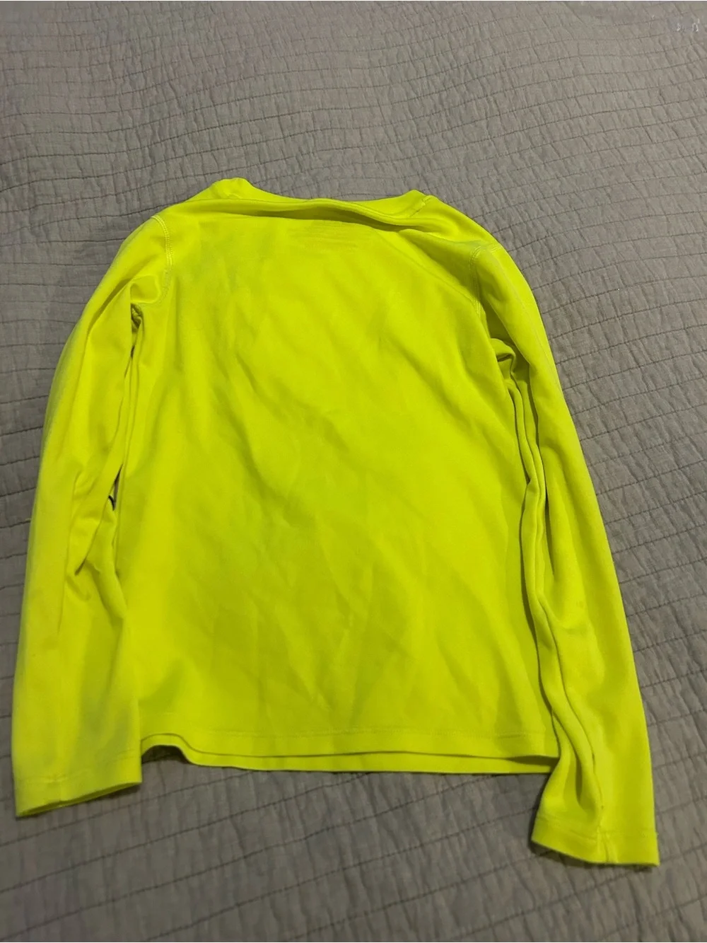 Speedo Neon Yellow Kids Long-Sleeve Swim Rashguard